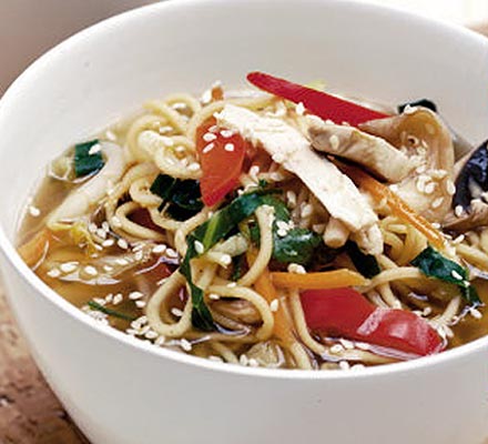 Teriyaki noodle broth