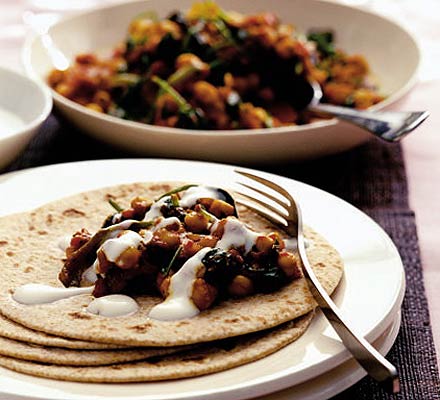 Tamarind chickpeas