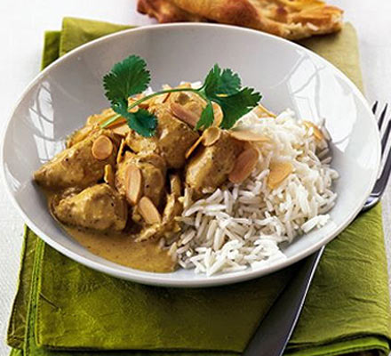 Light chicken korma