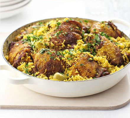 Chicken & couscous one-pot