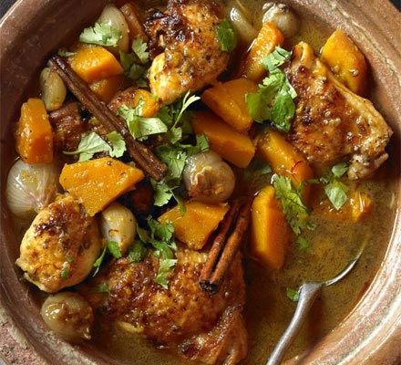 North African chicken tagine