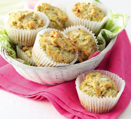 Carla’s Leek & cheese muffins