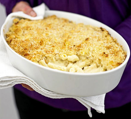 Macaroni cheese in 4 easy steps