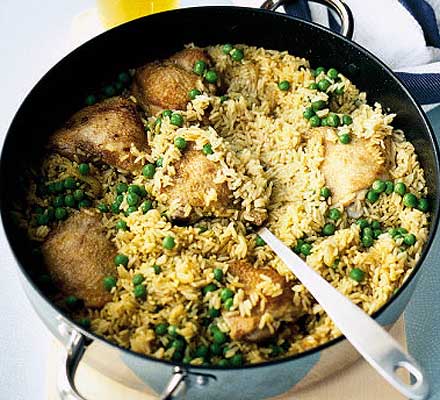 Chicken biryani pilau