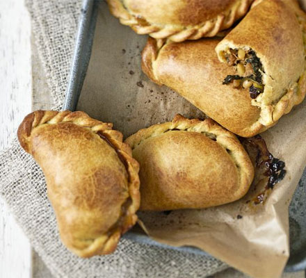 Cabbage & pork empanadas