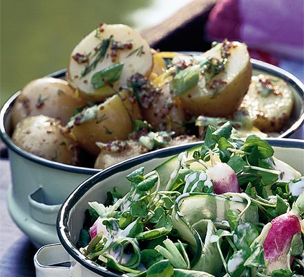 Mustard potato salad