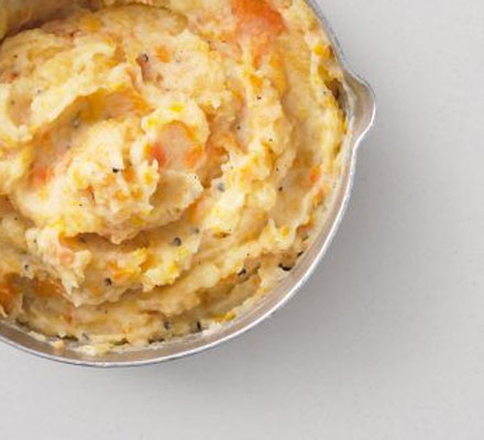 Root vegetable mash