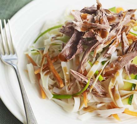 Oriental duck salad