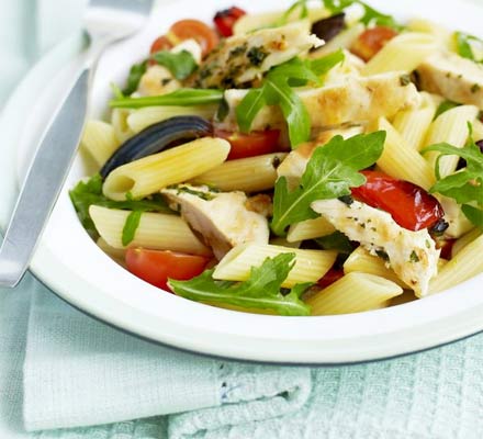 Chicken & pasta salad