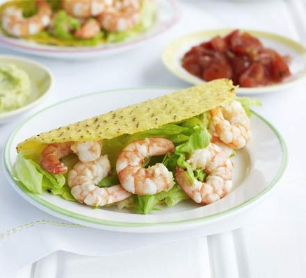 Prawn tacos