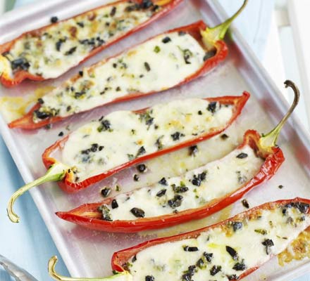 Stuffed sweet peppers