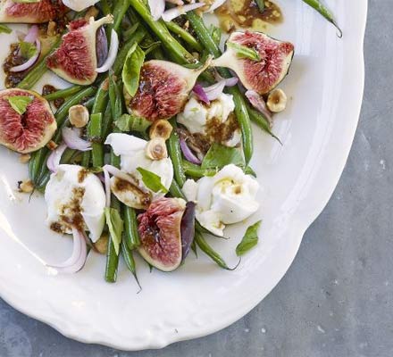 Mediterranean fig & mozzarella salad