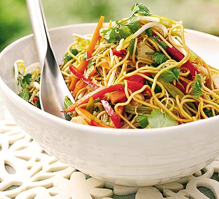 Stir-fry noodle salad