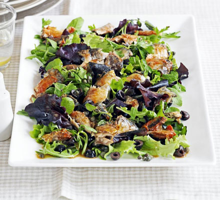 Mediterranean sardine salad