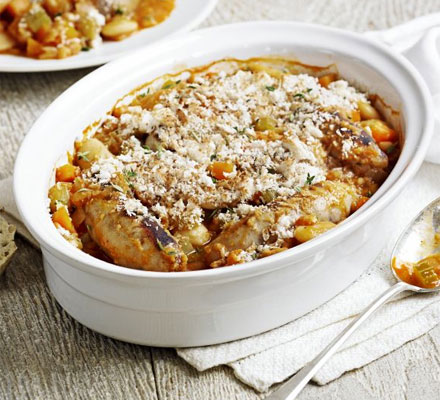 Sausage & bean casserole