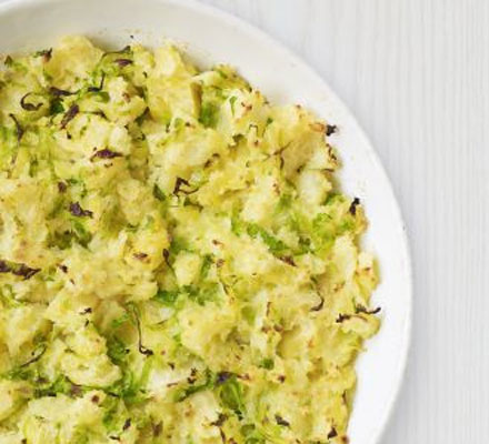 Parsnip bubble & squeak hash