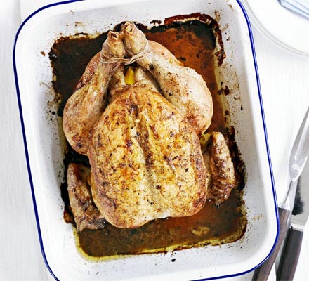 Simple roast chicken