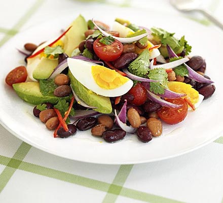 Mexican bean salad