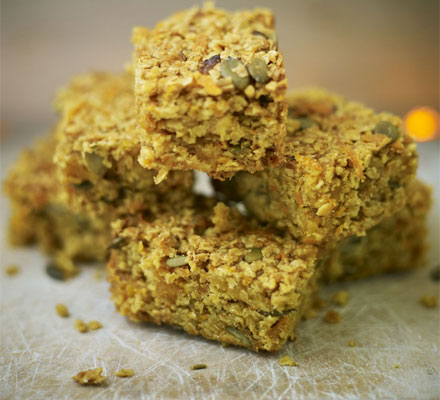 Rudolph’s carrot flapjacks