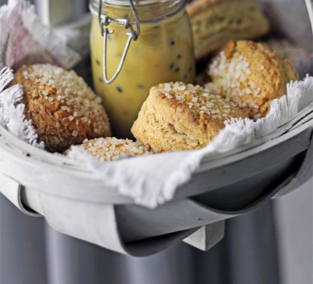 Sugared scones