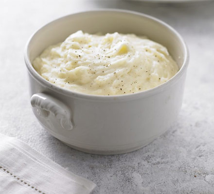 Creamy mashed potatoes