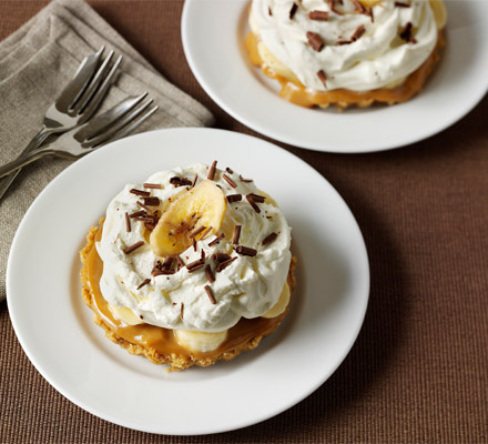 Mini banoffee pies