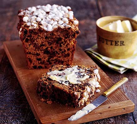 Sugar-crusted bara brith