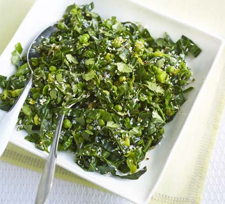 Indian spiced greens