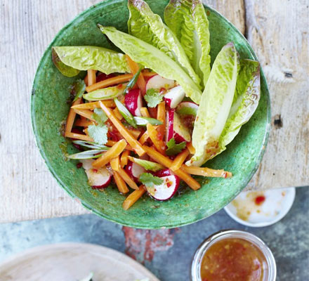 Thai carrot & radish salad