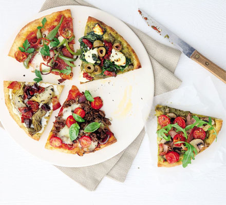 5 easy pizza toppings