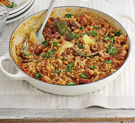 Chorizo pilaf