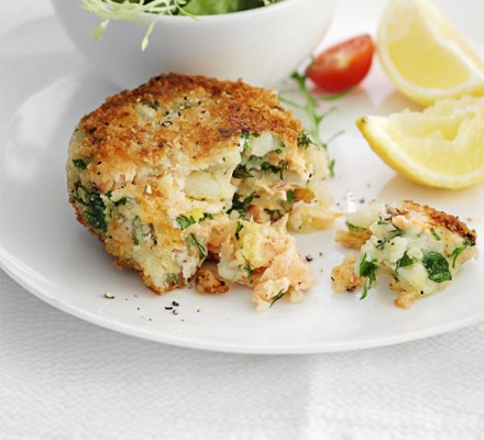 The best salmon fish cakes