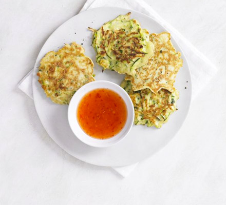 Courgette fritters