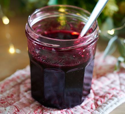 Red wine jelly
