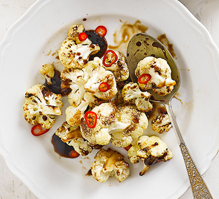 Roasted balsamic cauliflower