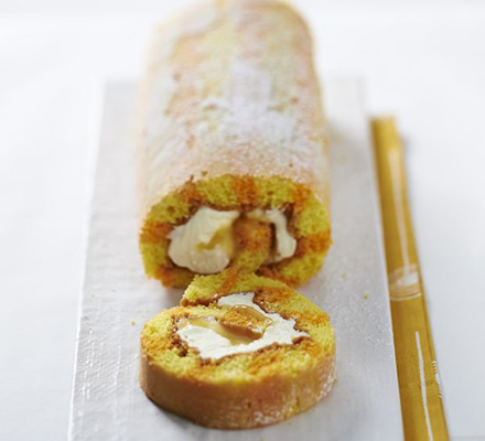 Lemon roulade