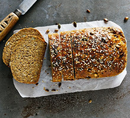 Seeded wholemeal loaf