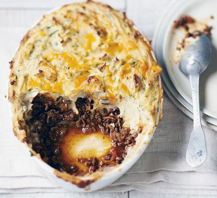 Shepherd’s pie with lamb’s liver