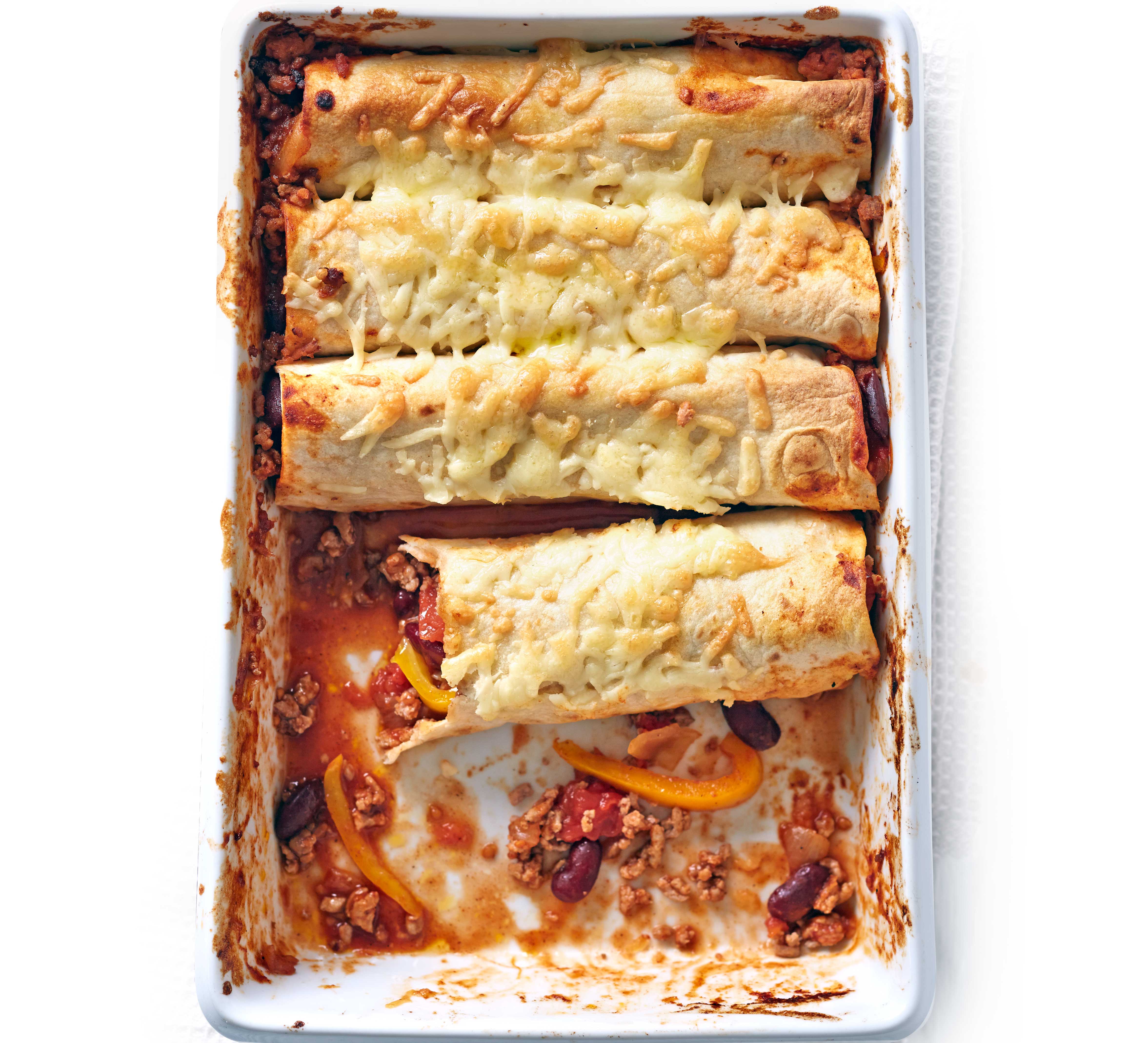 Turkey enchiladas