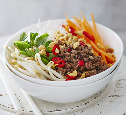 Vietnamese-style beef salad