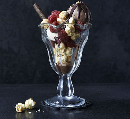 Whizz-choc-pop super sundae