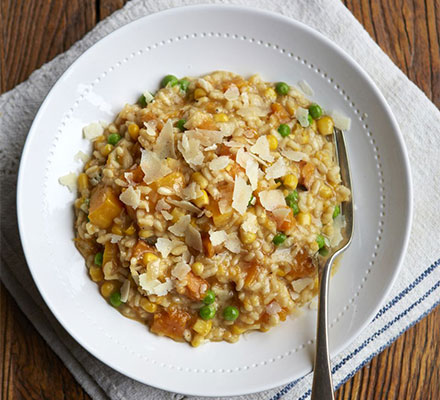 Winter warmer hearty risotto