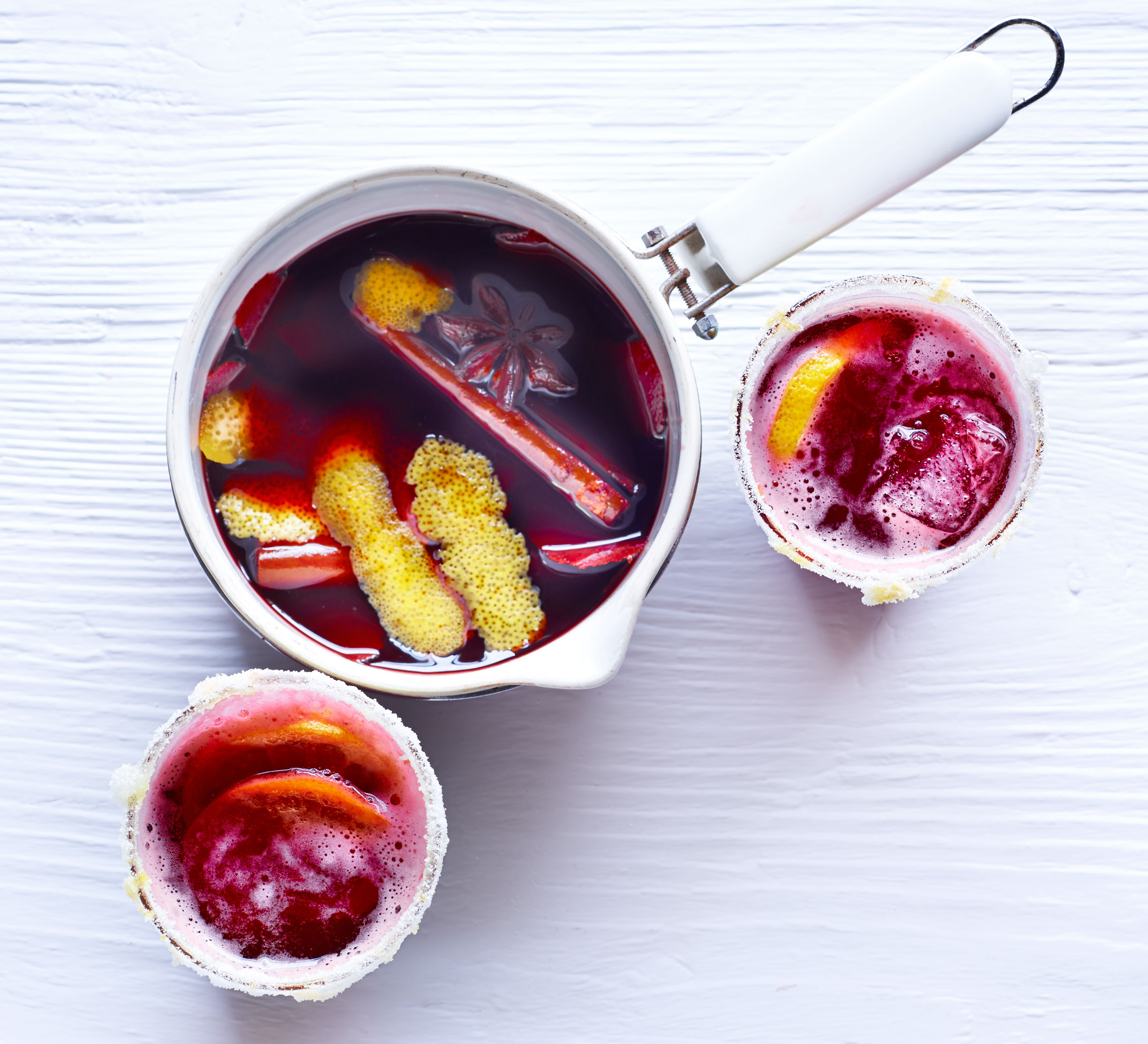 Mulled Port & lemon