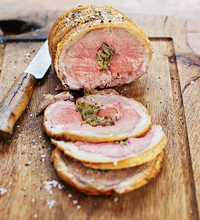 Saddle of lamb