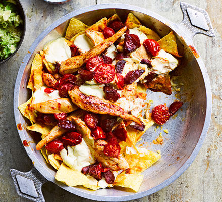 John’s chicken nacho one-pot