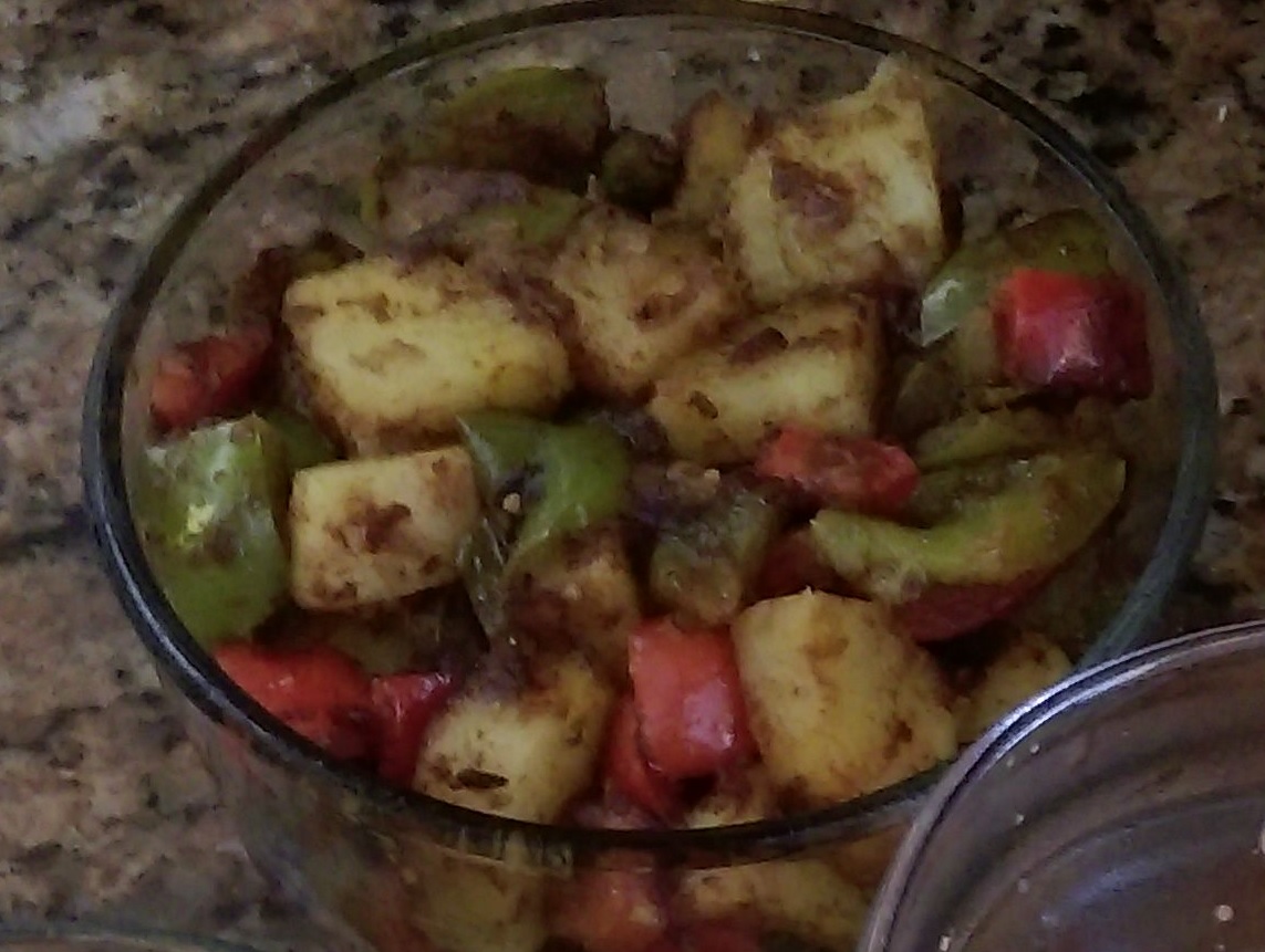 Aloo Capsicum Sabji