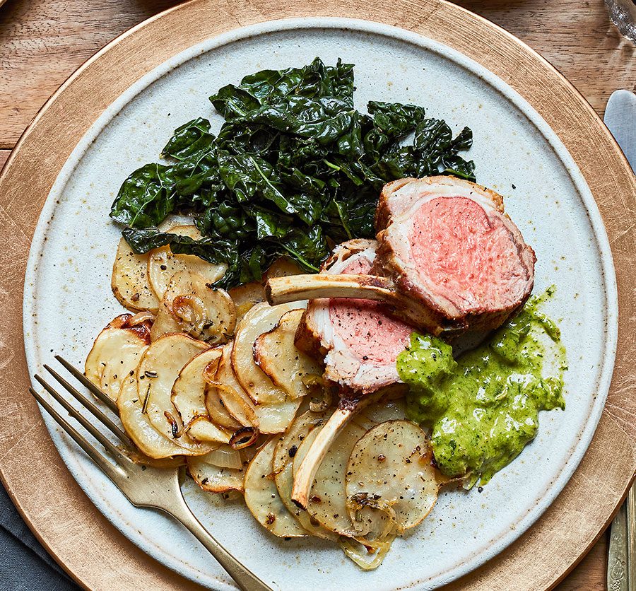 Healthy dinner party