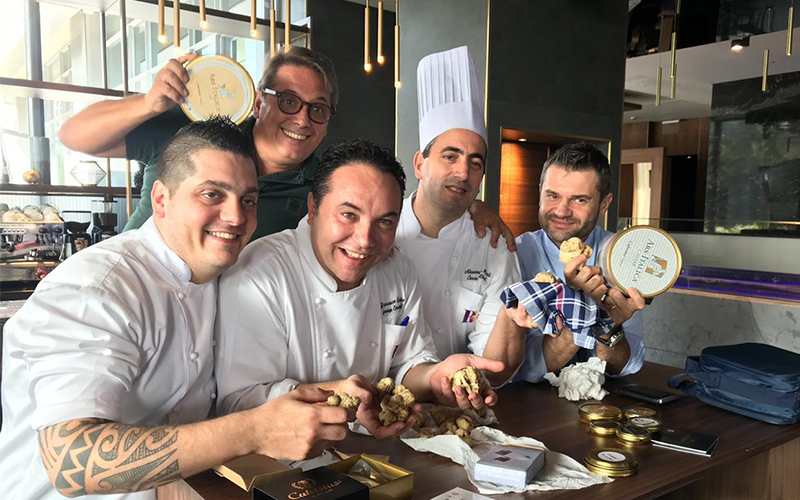 Dubai restaurant welcomes the largest white truffle to ever enter the UAE