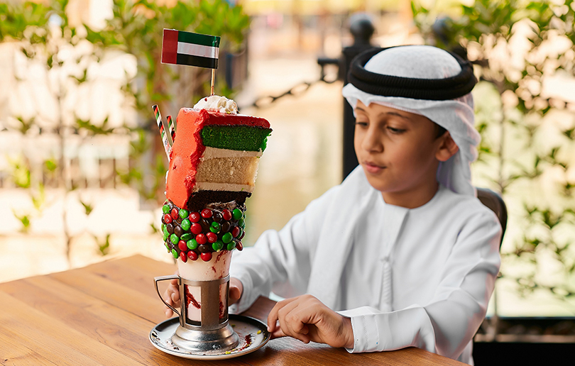 Where to get your hands on this crazy UAE National Day milkshake