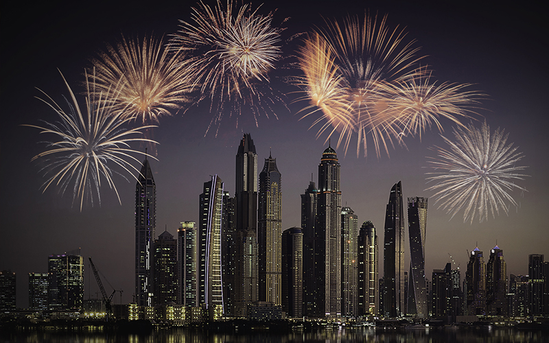 Enjoy stunning views of Dubai's NYE fireworks with these sparkling offers